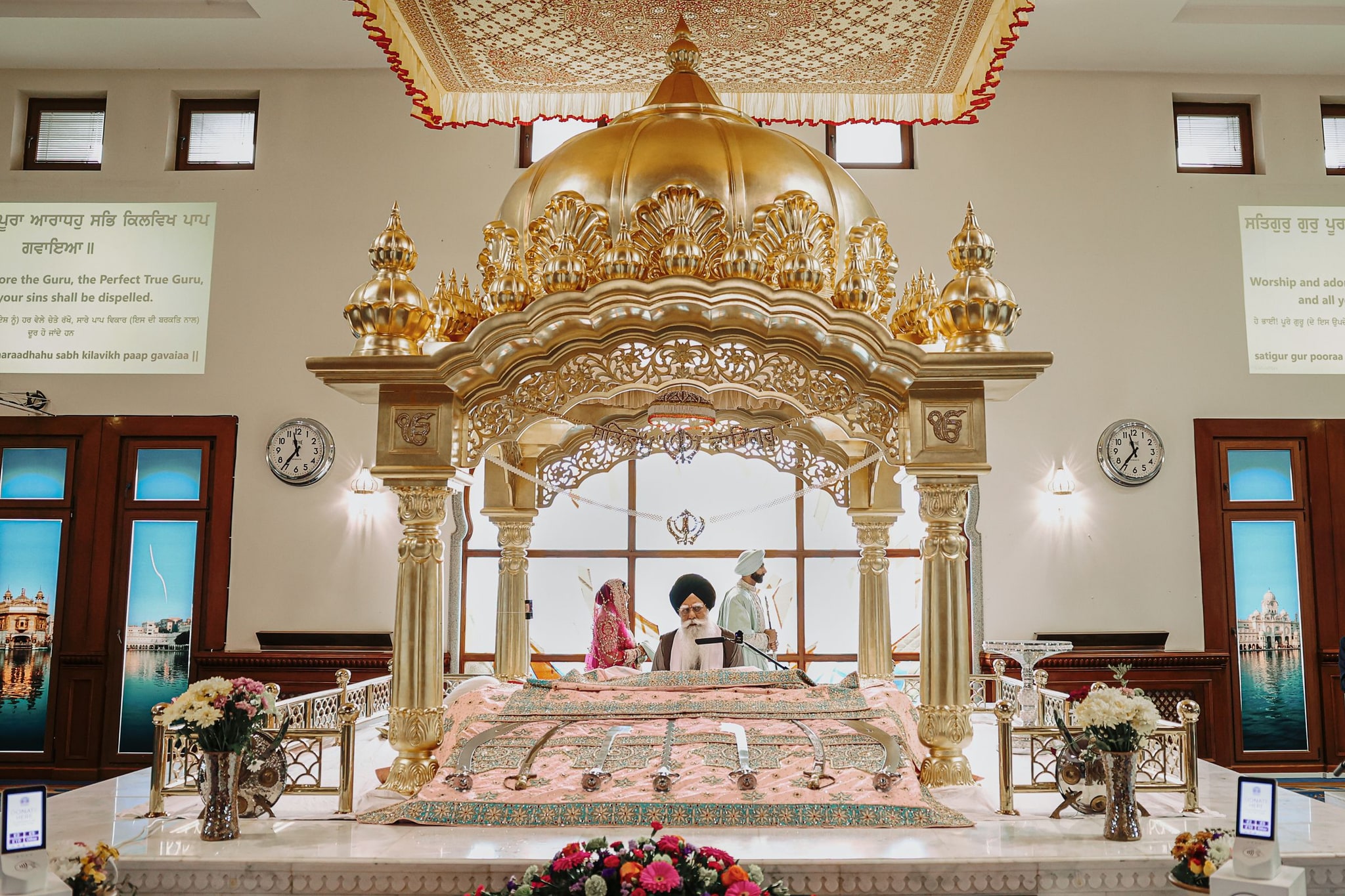 Sikh wedding photographed by Memory Filming