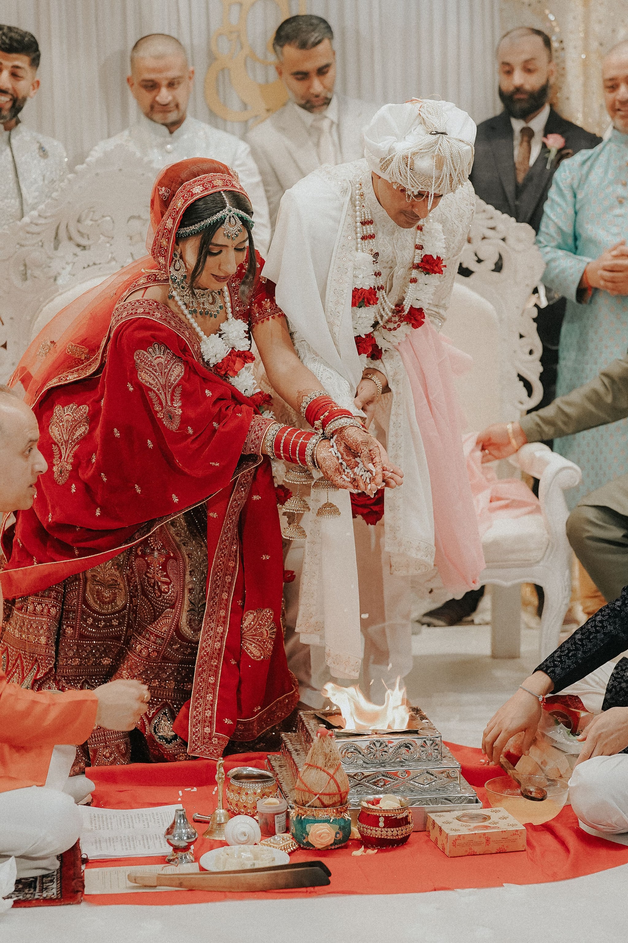 Hindu wedding photographed by Memory Filming
