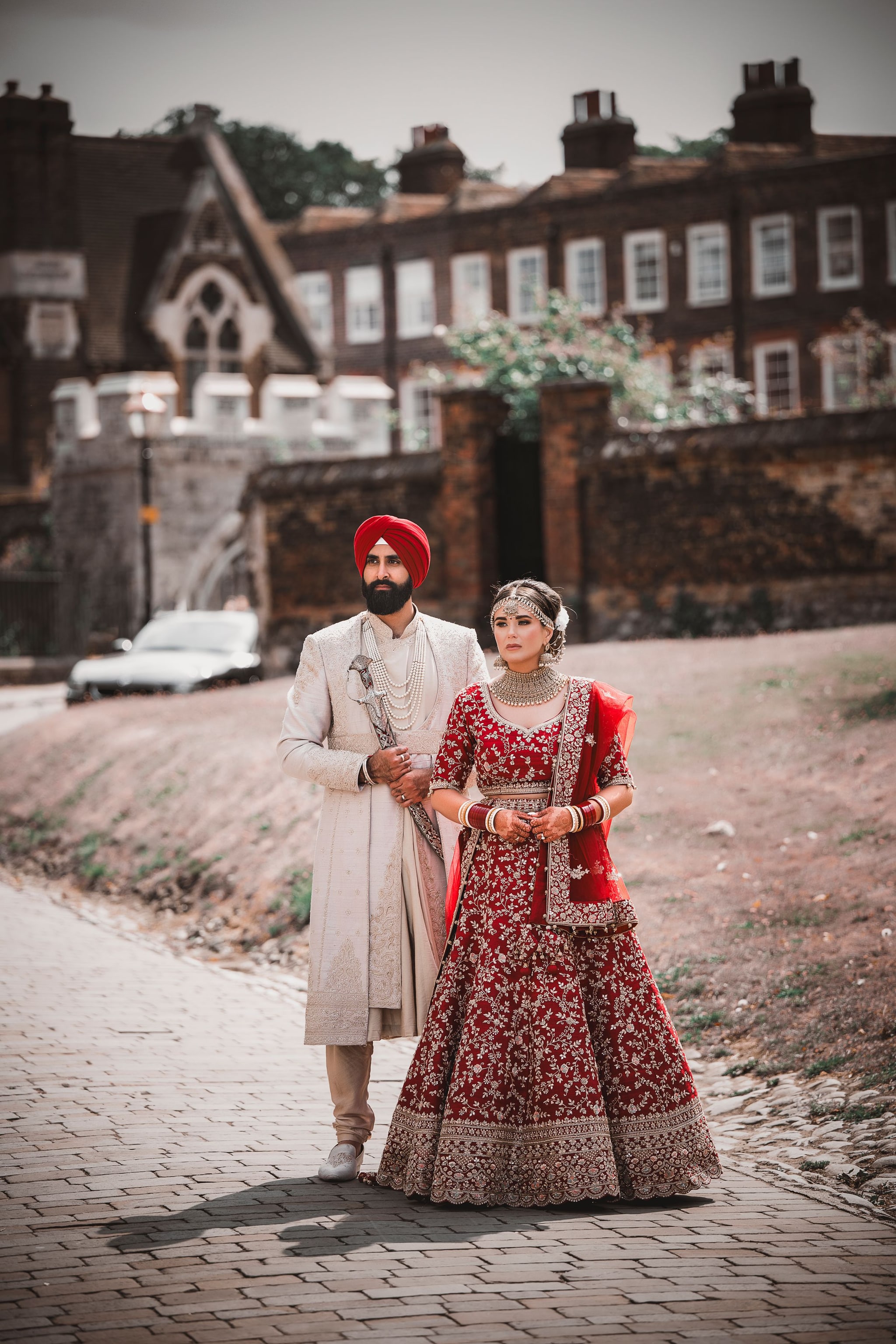 Navjot & jessica · Sikh & Christian & Fusion at Medway Towns Gurdwara