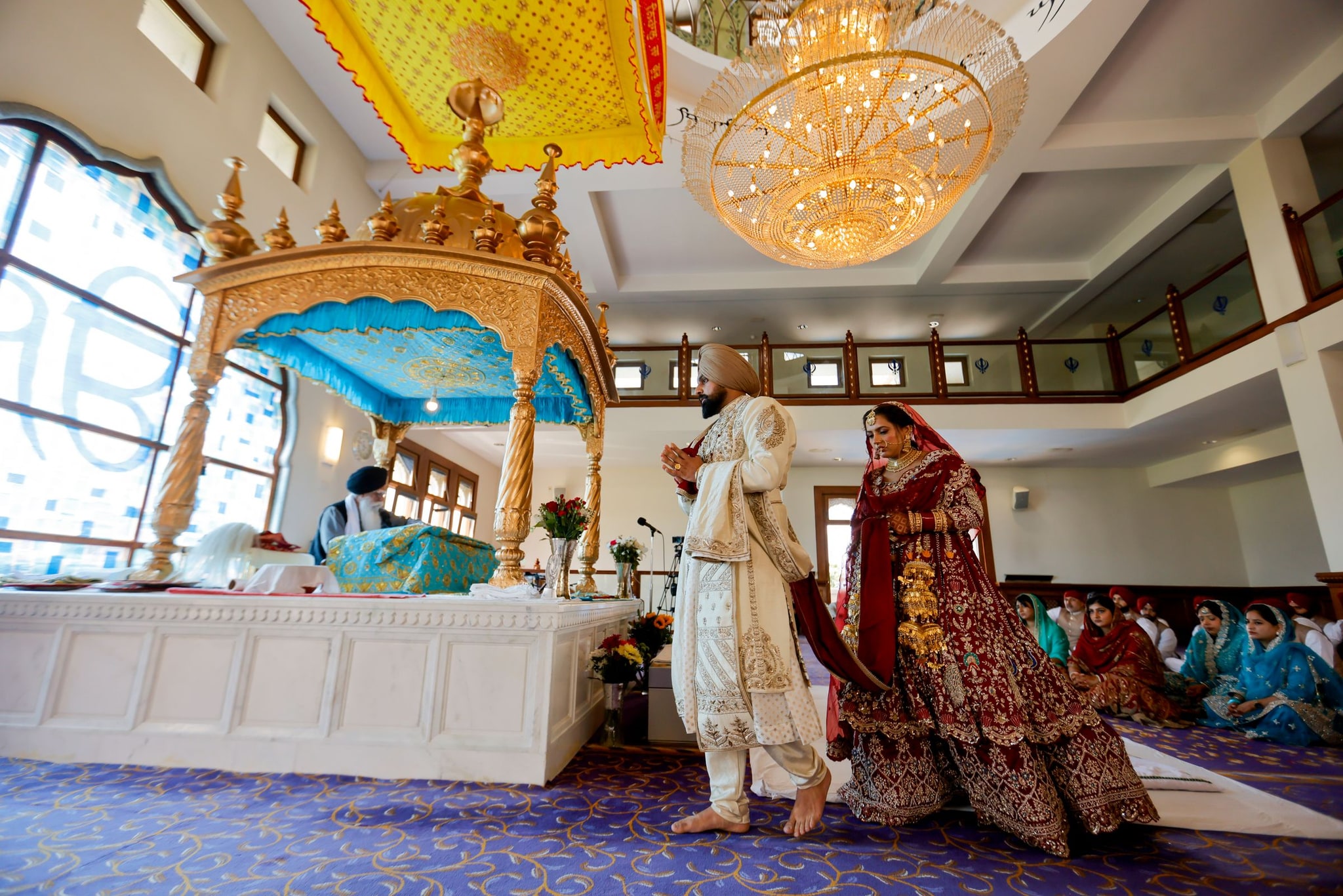 Baljeet & Sandeep, Sikh at 