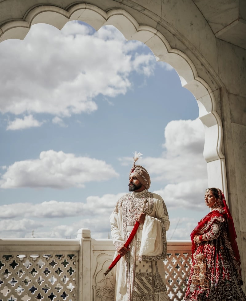 Sikh wedding photographed by Memory Filming