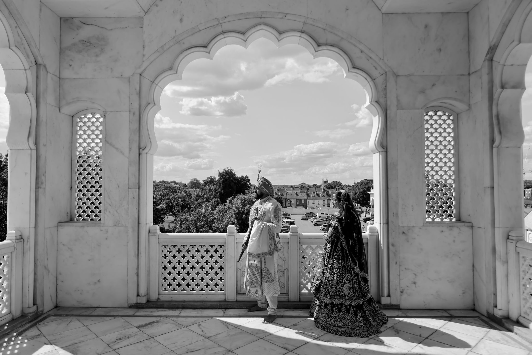 Baljeet & Sandeep, Sikh at Sri Guru Nanak Darbar Gurdwara
