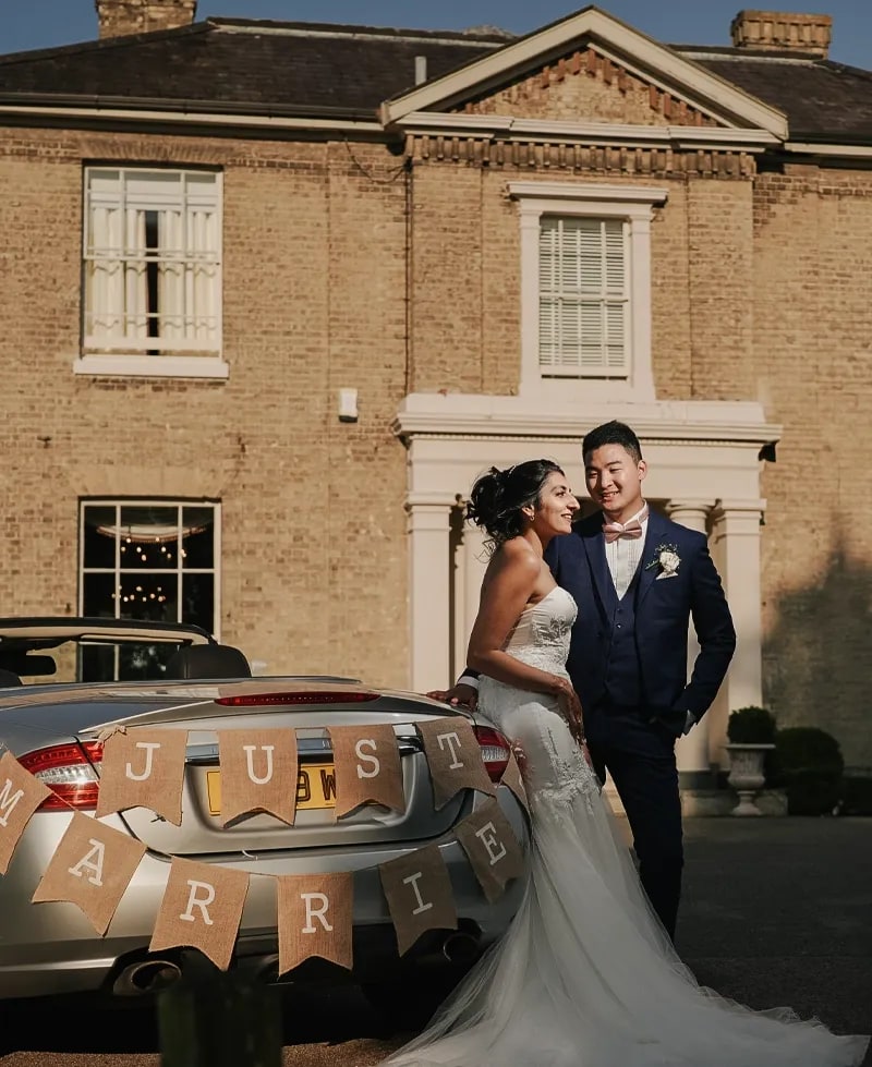 English wedding cover