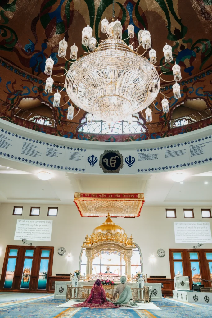 sikh wedding captured by london wedding photographer memory filming