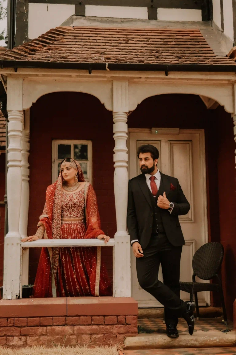 Muslim wedding of a couple in muslim wedding venue and decor in London